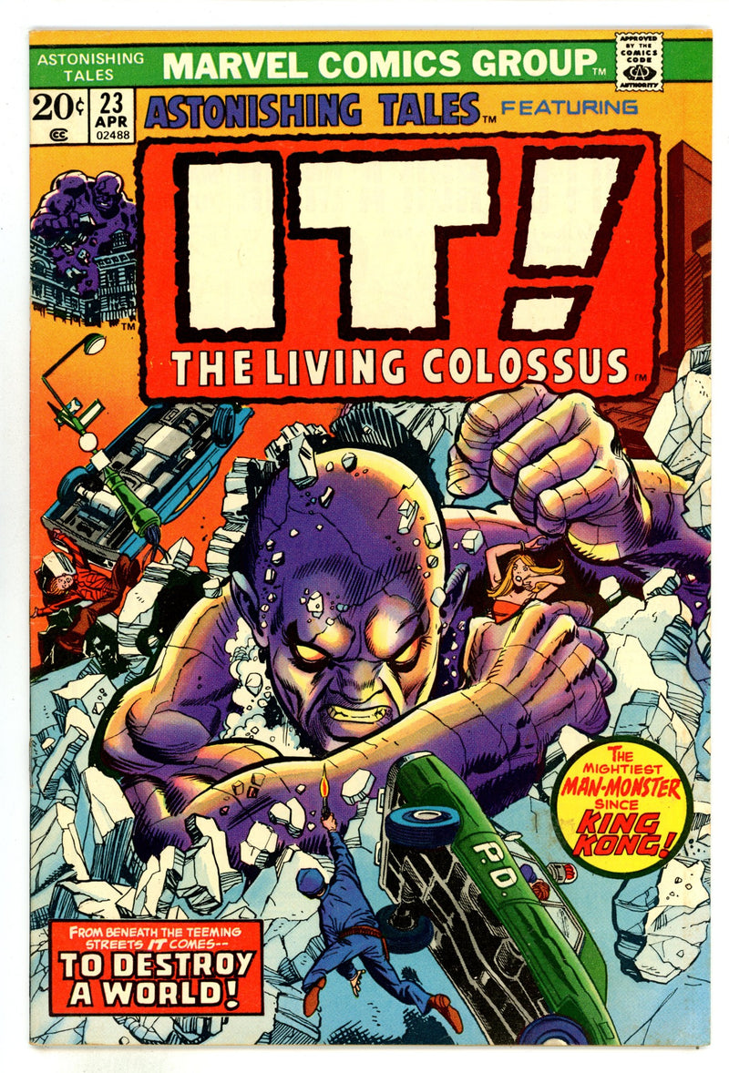 Astonishing Tales Vol 1 23 FN (6.0) (1974) 