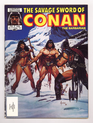 The Savage Sword of Conan Vol 1 121 Mid Grade (1986)