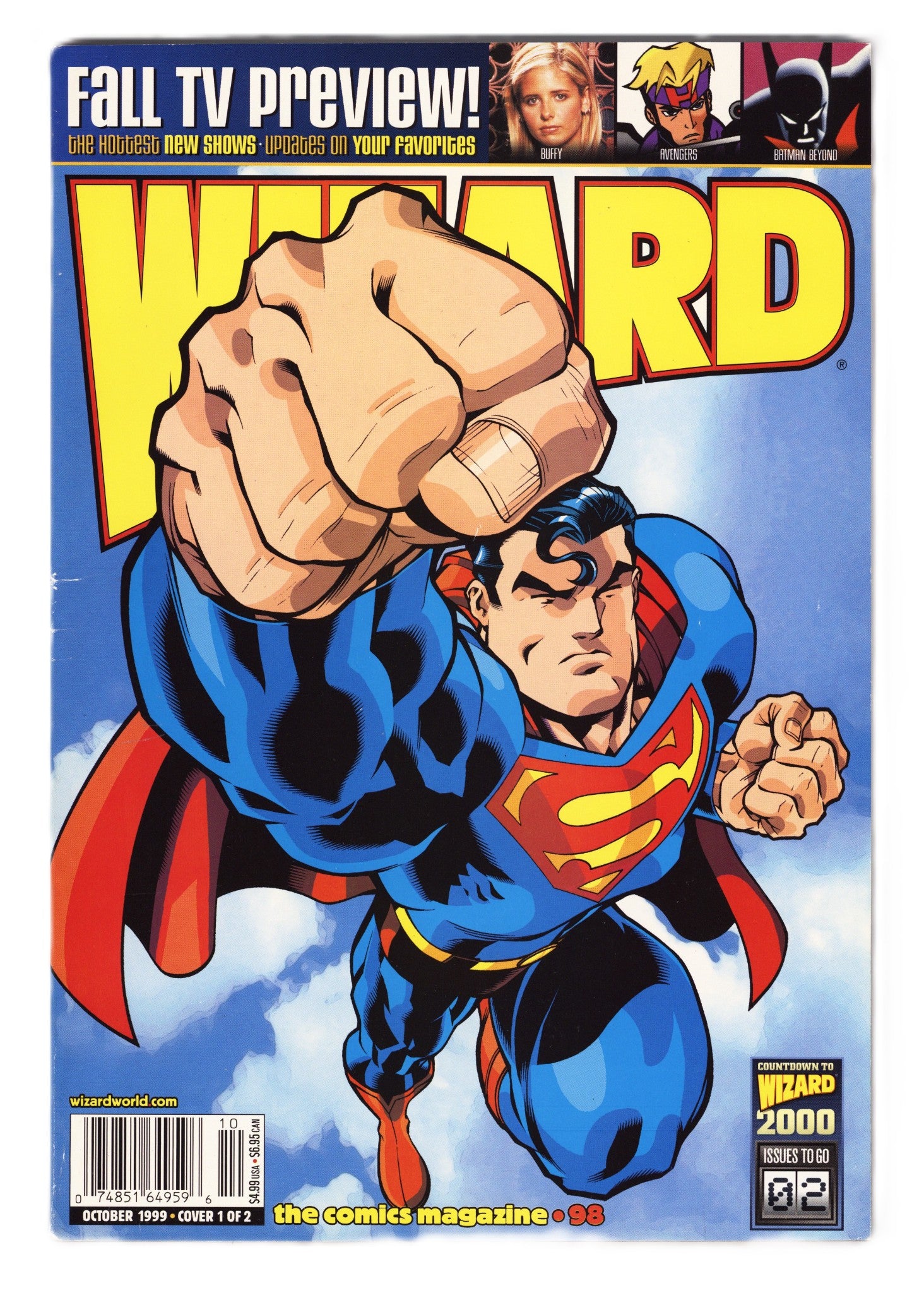 Wizard: The Comics Magazine 98 Low Grade (1999) McGuinness Variant 