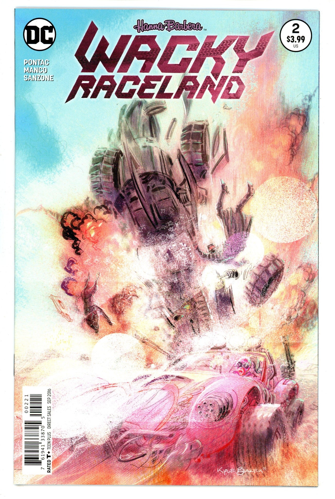 Wacky Raceland 2 High Grade (2016) Baker Variant 