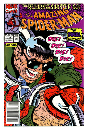 The Amazing Spider-Man Vol 1 339 VF/NM (9.0) (1990) Newsstand