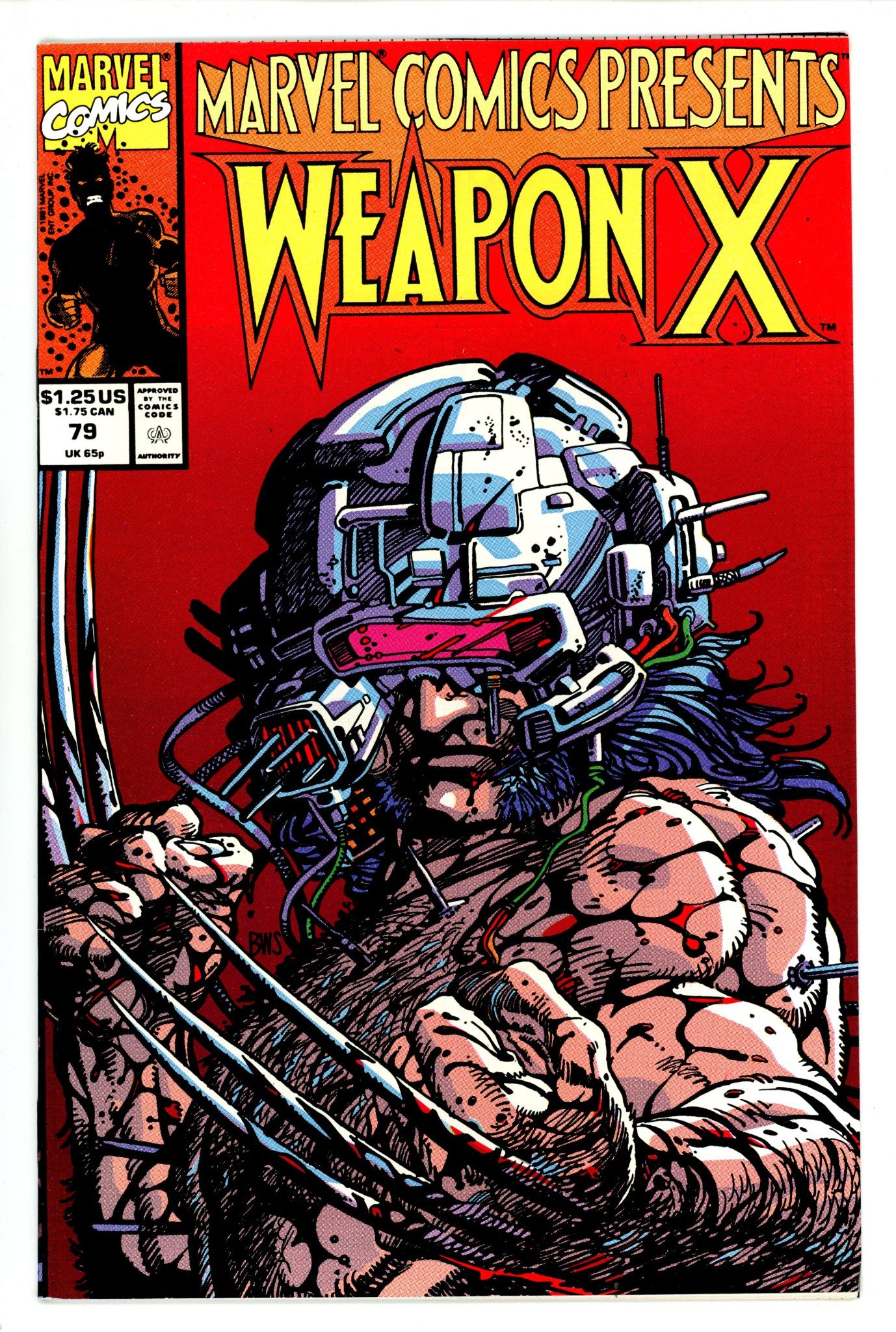 Marvel Comics Presents Vol 1 79 VF+ (8.5) (1991) 