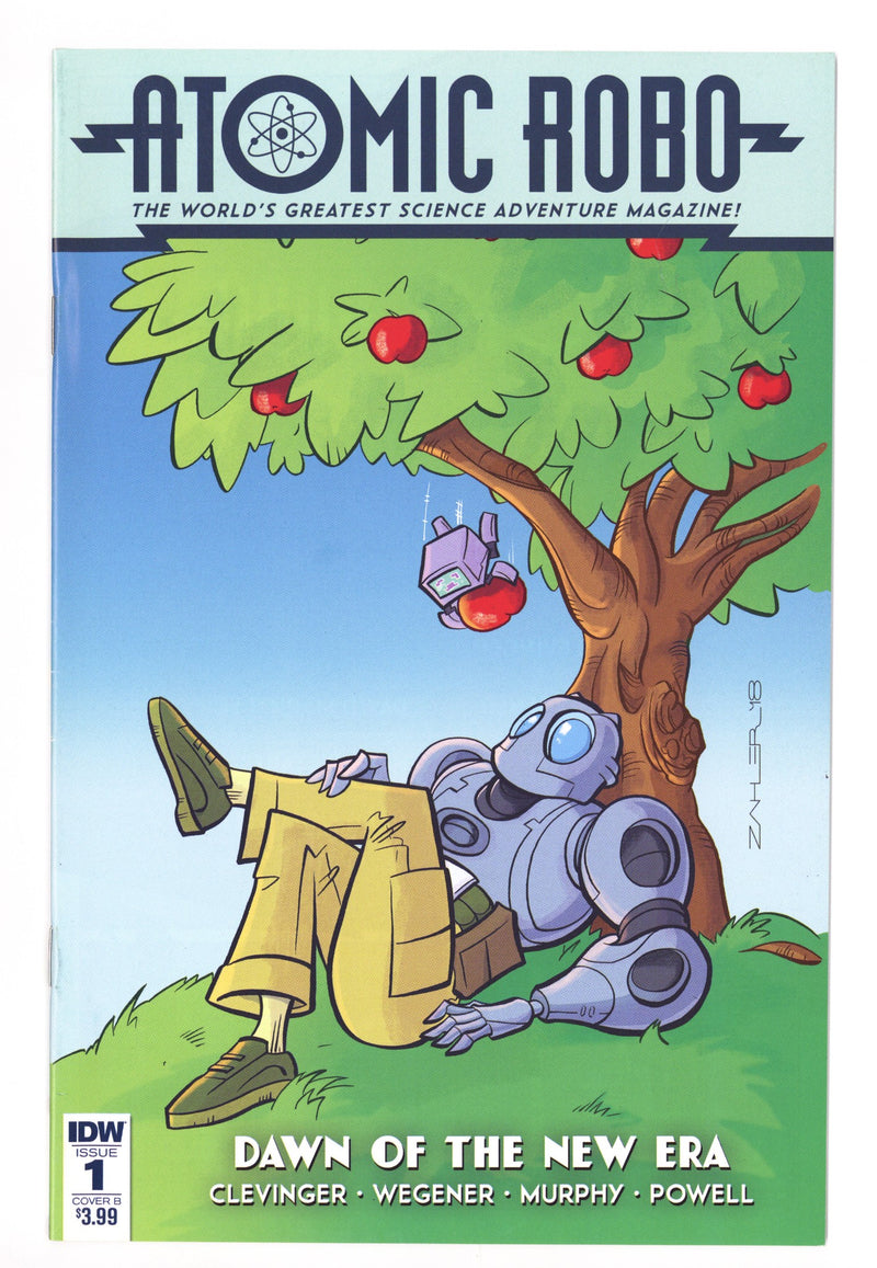 Atomic Robo: The Dawn of New Era 1 High Grade (2018) Zahler Variant 