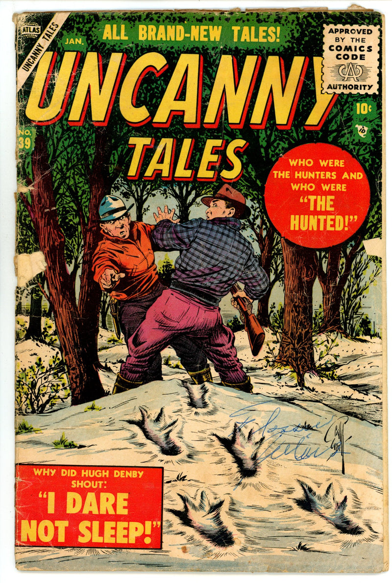 Uncanny Tales 39 GD+ (2.5) (1956) 