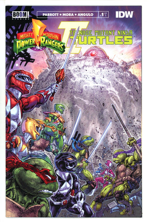 Mighty Morphin Power Rangers / Teenage Mutant Ninja Turtles Vol 2 1 NM (9.4) (2023) II Exclusive Variant