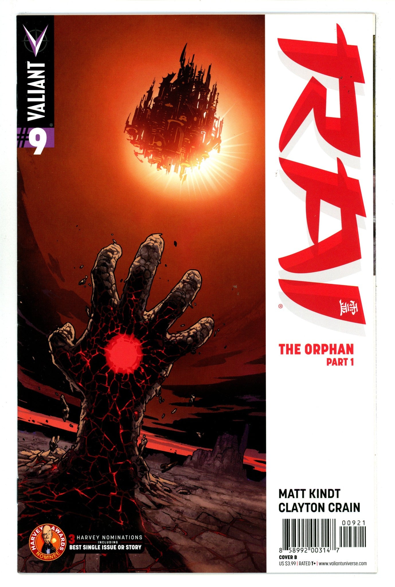 Rai Vol 2 9  High Grade   (2015) Sook     Variant  