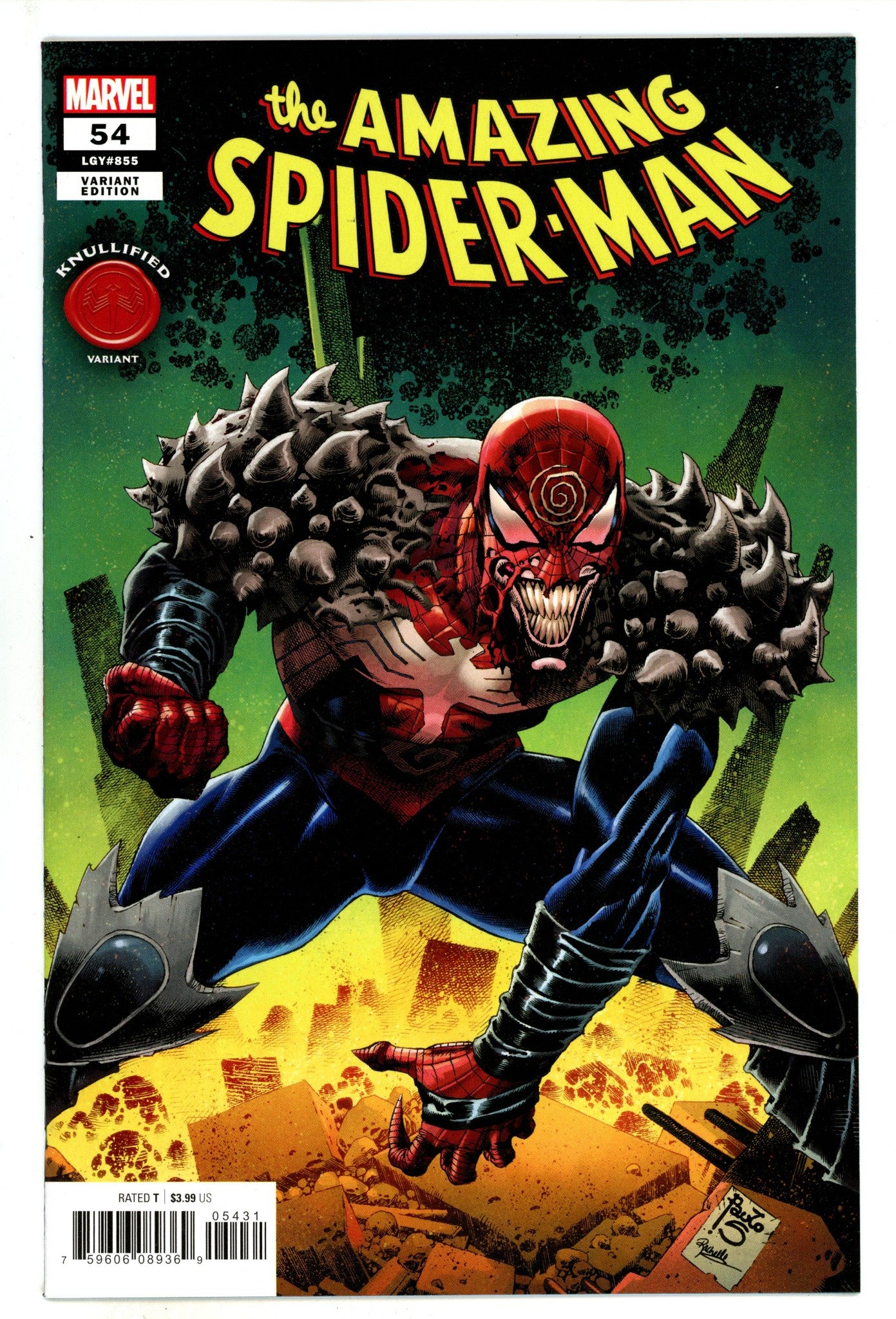 Amazing Spider-Man Vol 5 54 (855) High Grade (2021) Siqueira Variant 