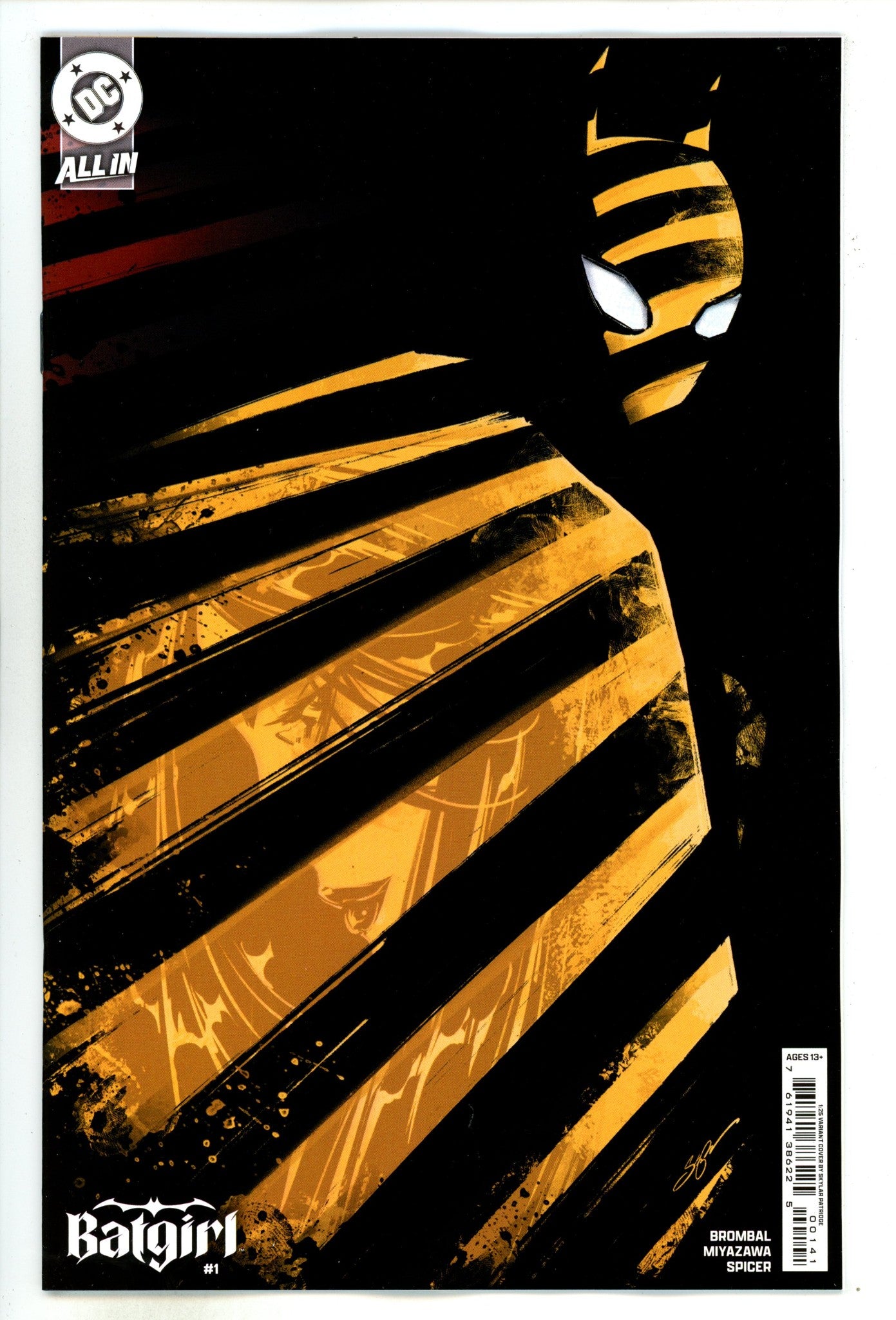 Batgirl Vol 6 1 Patridge Incentive Variant NM (2024)