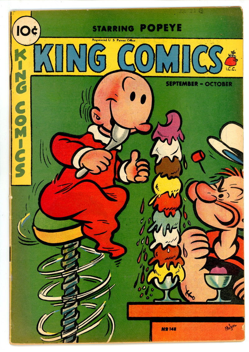 King Comics 148 FN- (5.5) (1948) 