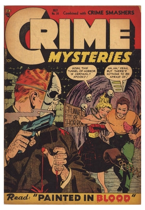 Crime Mysteries 14 VG (4.0) (1954)