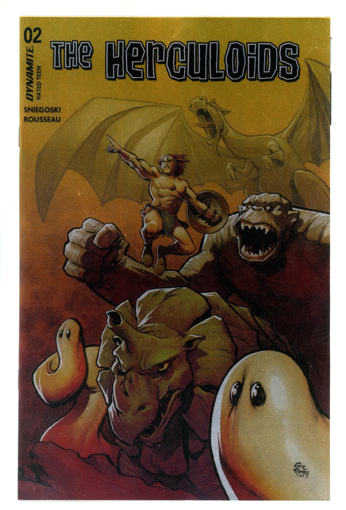 Herculoids 2 Powell Foil Incentive Variant NM (2025)