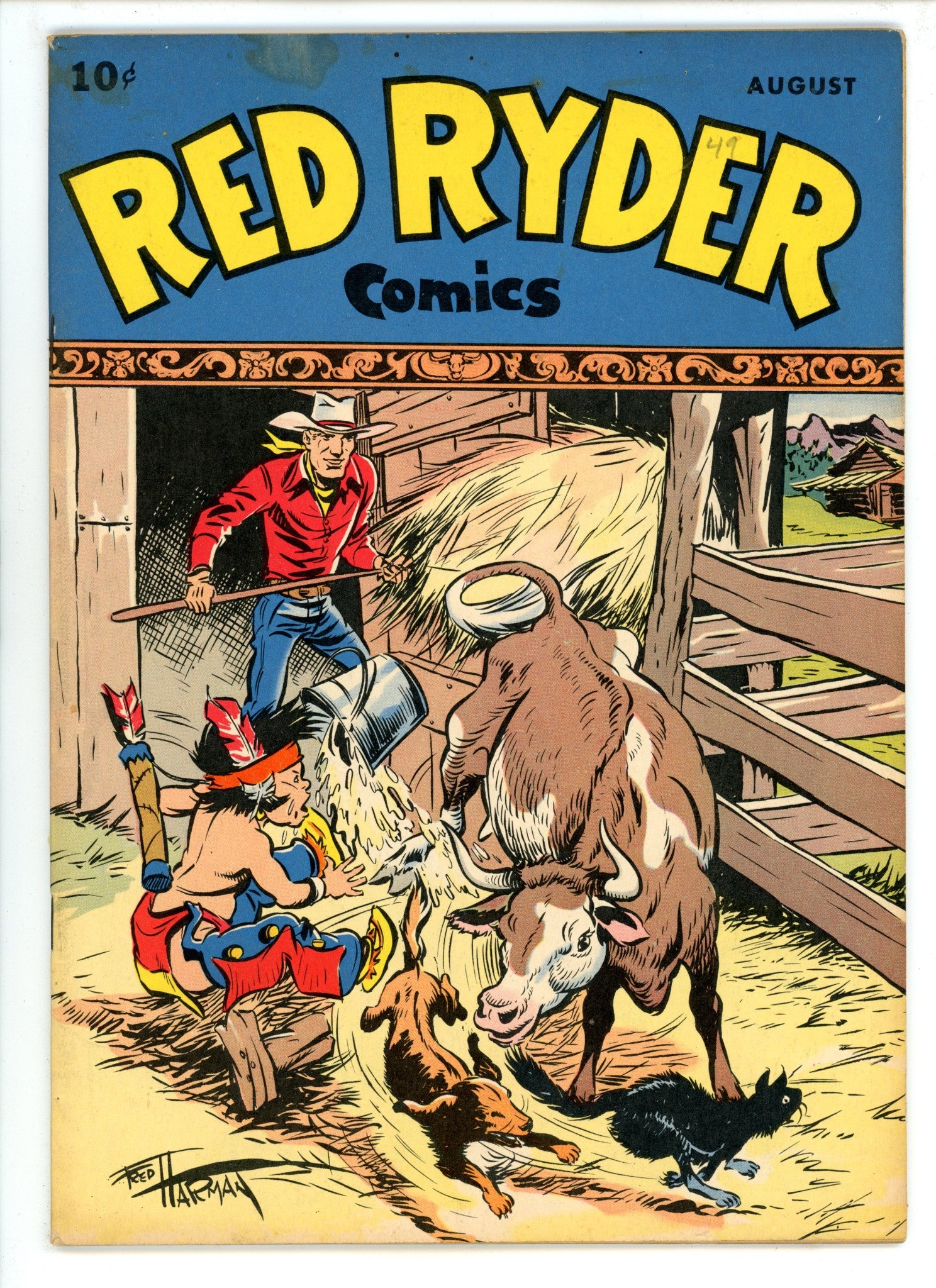 Red Ryder Comics 49 FN- (5.5) (1947) 