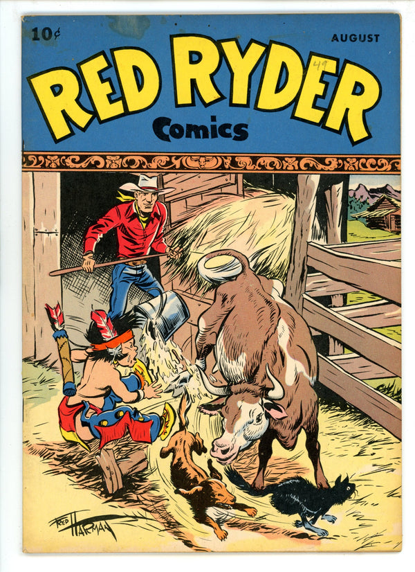 Red Ryder Comics 49 FN- (5.5) (1947)