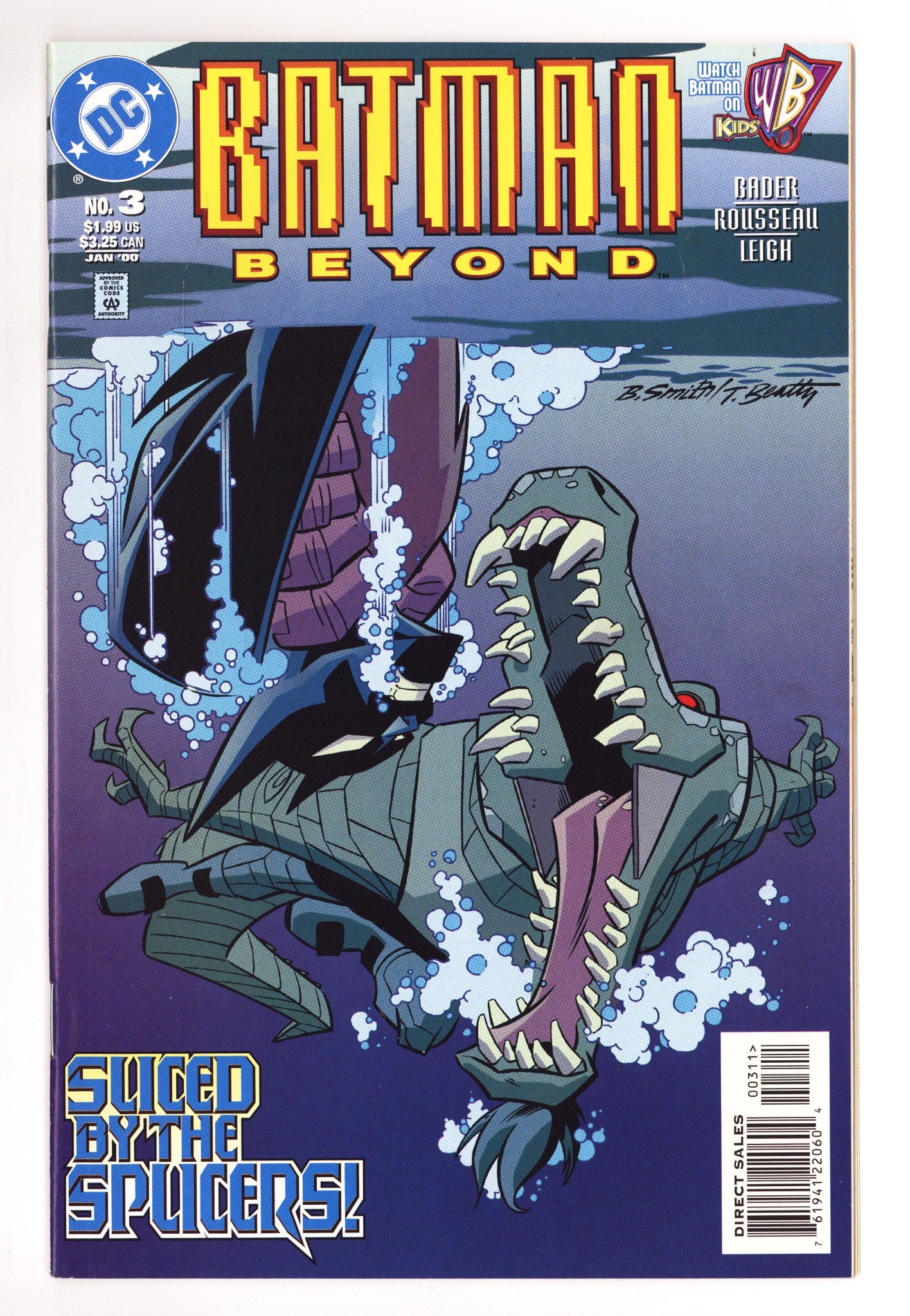 Batman Beyond Vol 2 3 VF (8.0) (2000) 