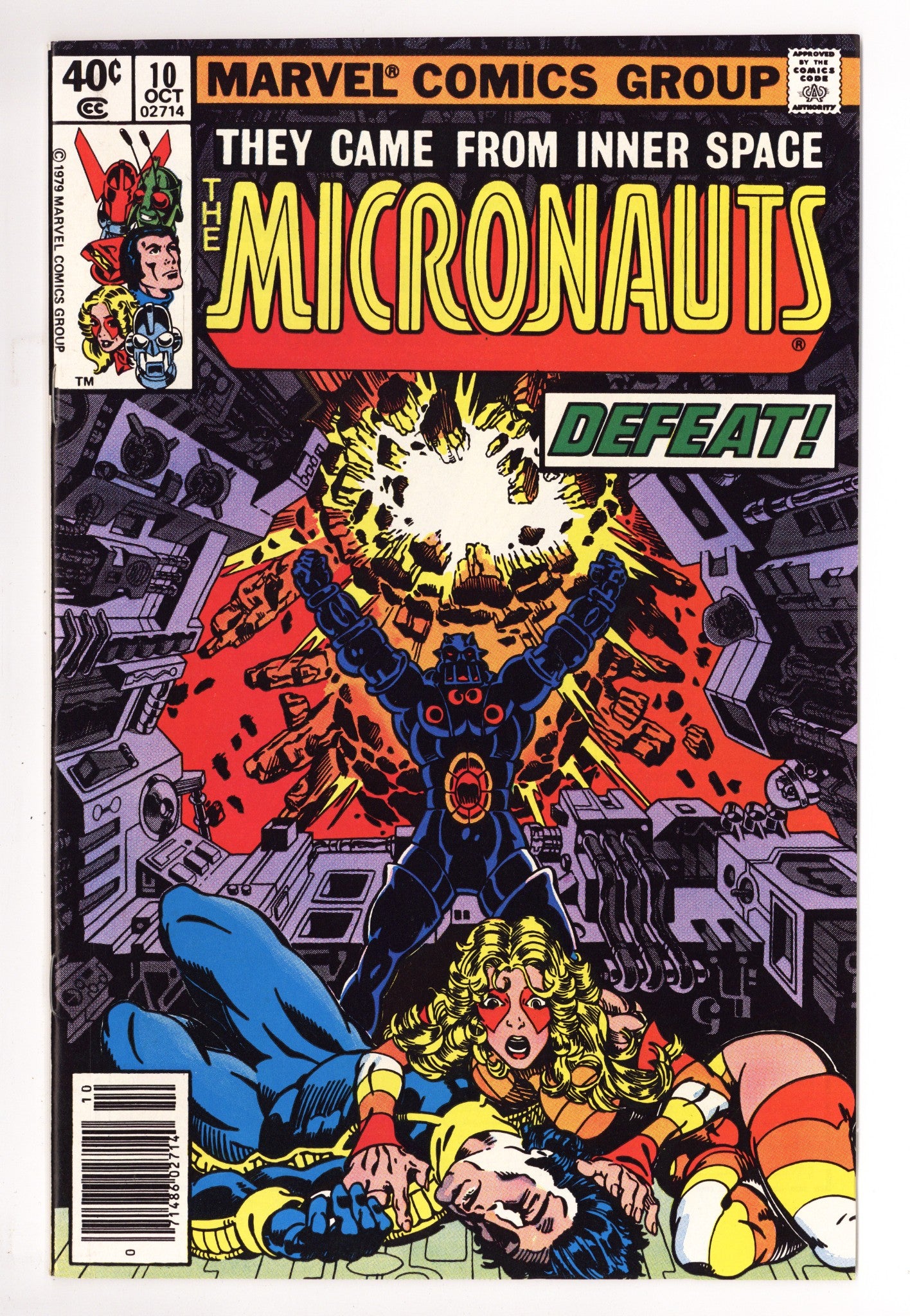 Micronauts Vol 1 10 High Grade (1979) Newsstand 