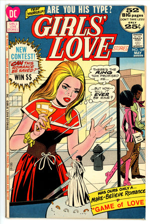 Girls' Love Stories 169 VF+ (8.5) (1972) 