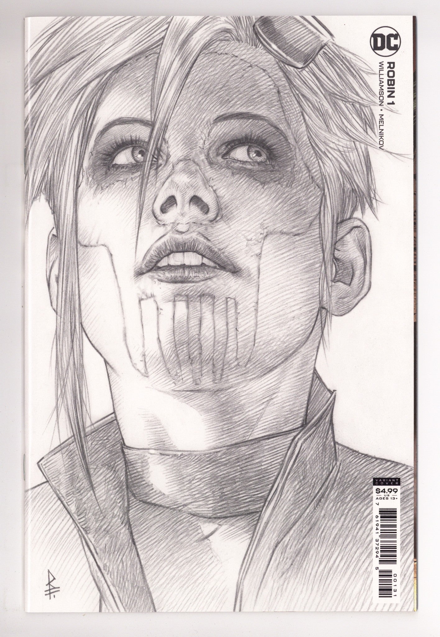 Robin Vol 3 1  NM (9.4)   (2021) Federici Sketch   Incentive Variant  