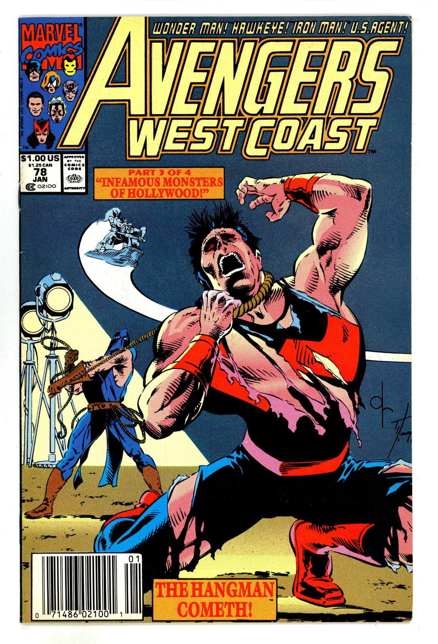 Avengers West Coast Vol 2 78  Mid Grade  (1992)  