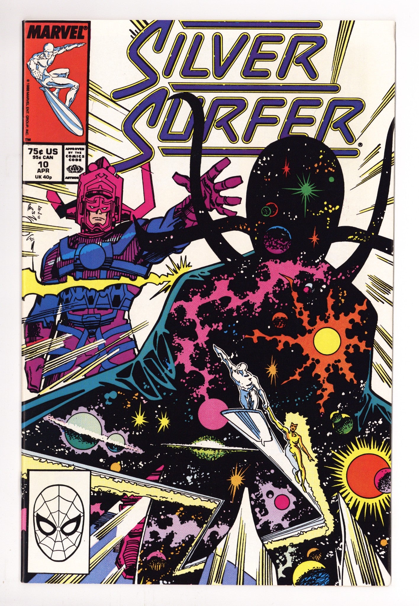 Silver Surfer Vol 3 10 High Grade (1988) 