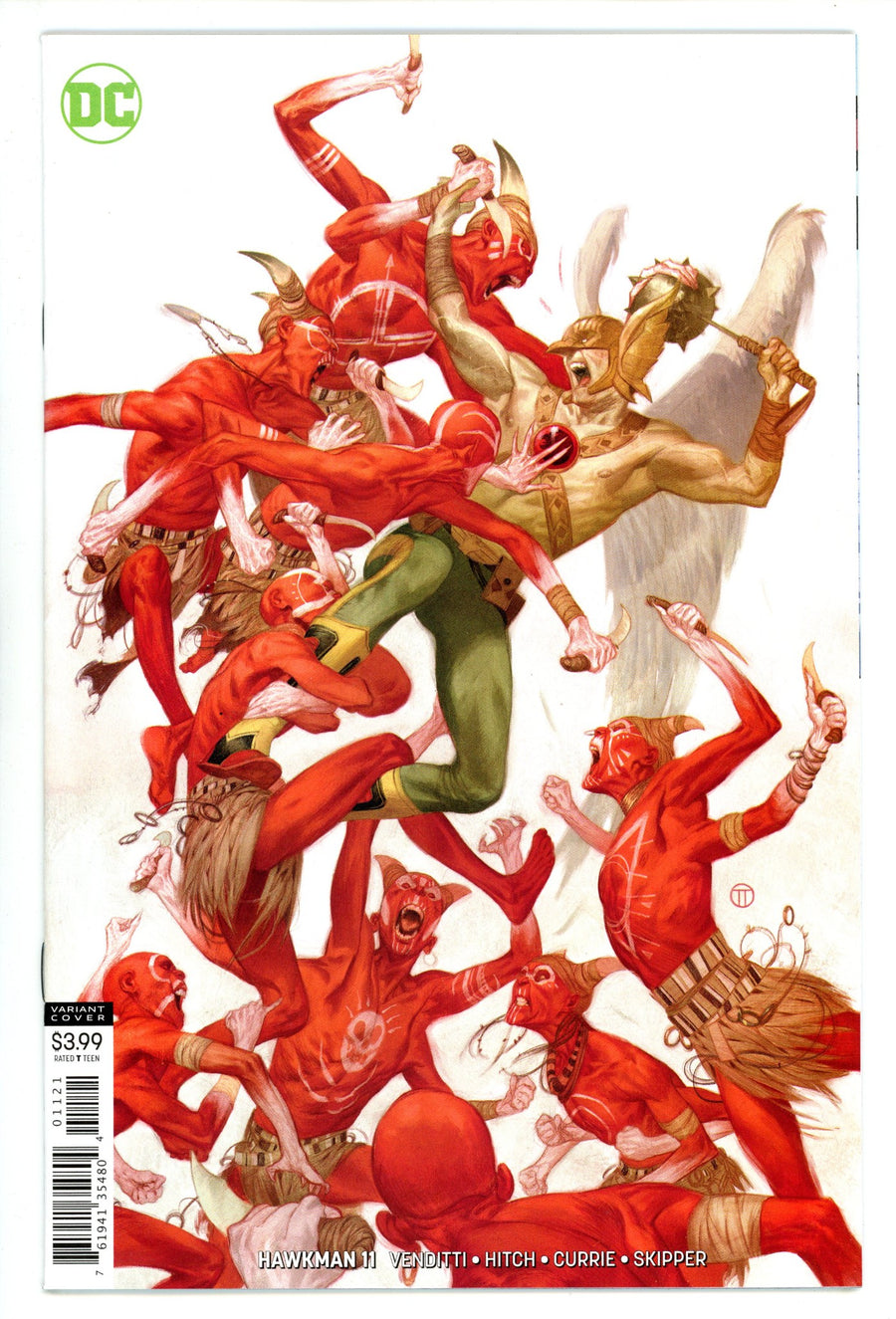 Hawkman Vol 5 11 High Grade (2019) Tedesco Variant 