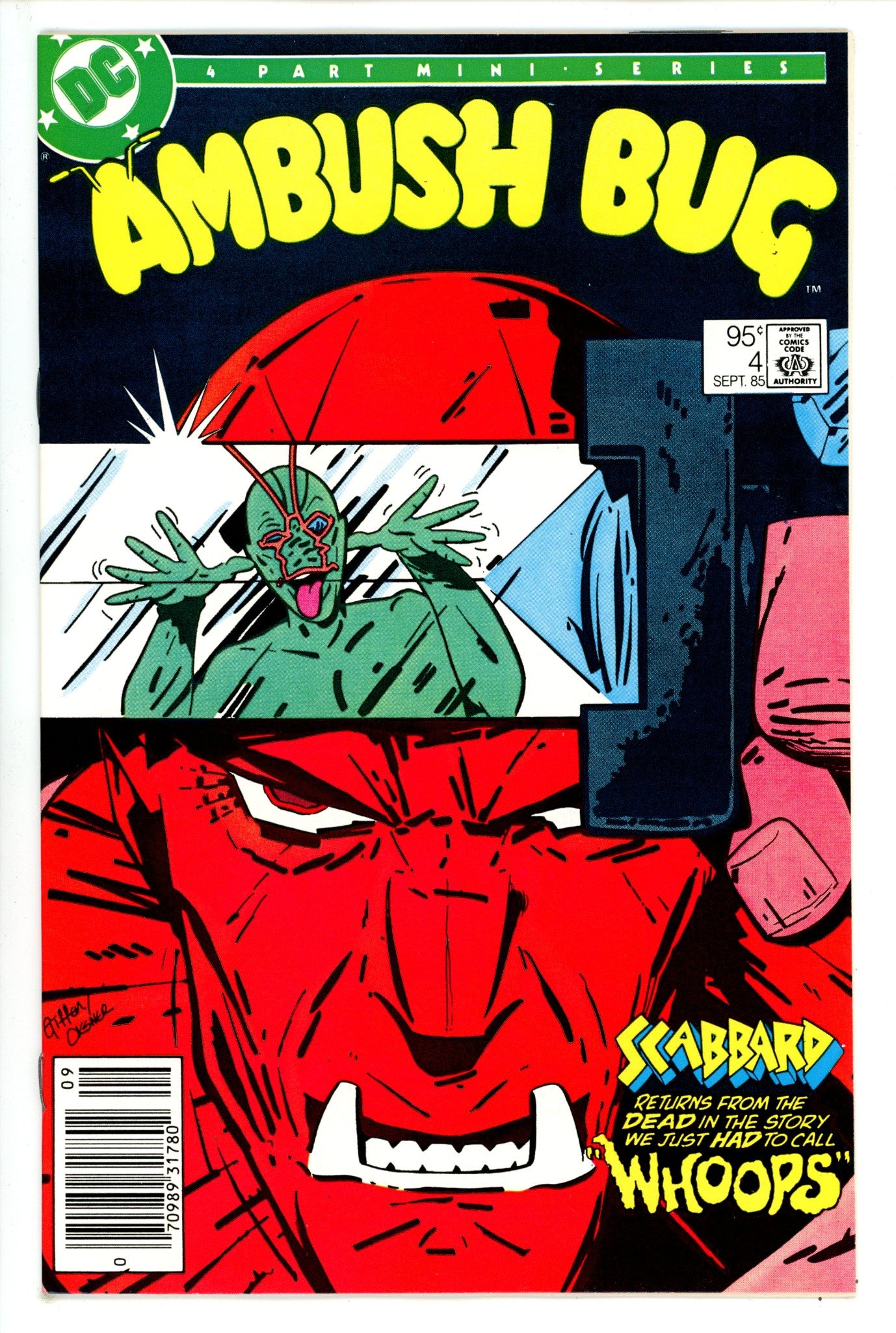 Ambush Bug 4 Canadian Price Variant VF/NM (9.0) (1985)
