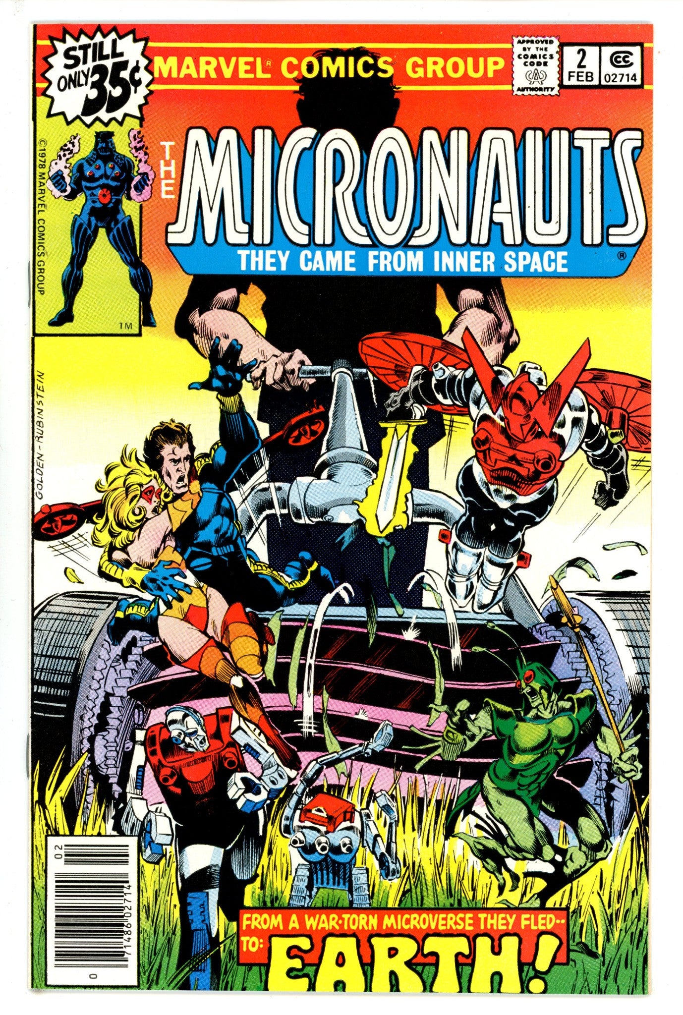 Micronauts Vol 1 2 NM- (1979)