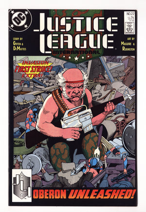 Justice League International 22 High Grade (1988)