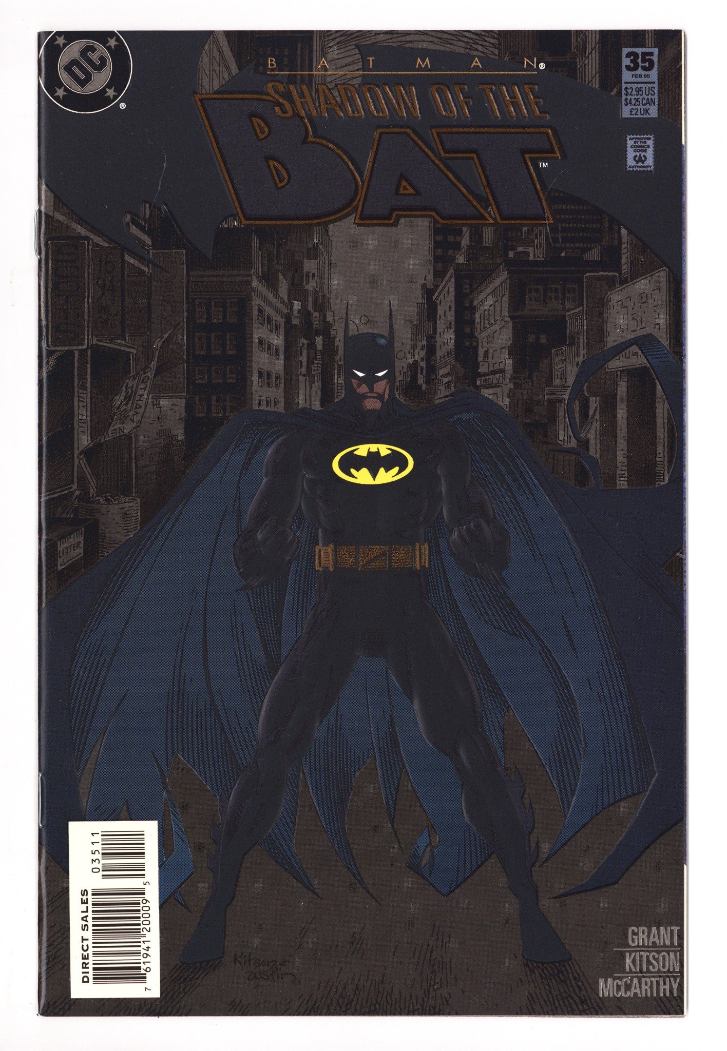 Batman: Shadow of the Bat Vol 2 35 High Grade (1995) 