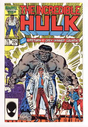 The Incredible Hulk Vol 1 324 FN+ (6.5) (1986)