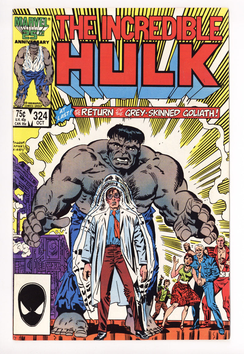 The Incredible Hulk Vol 1 324 FN+ (6.5) (1986) 