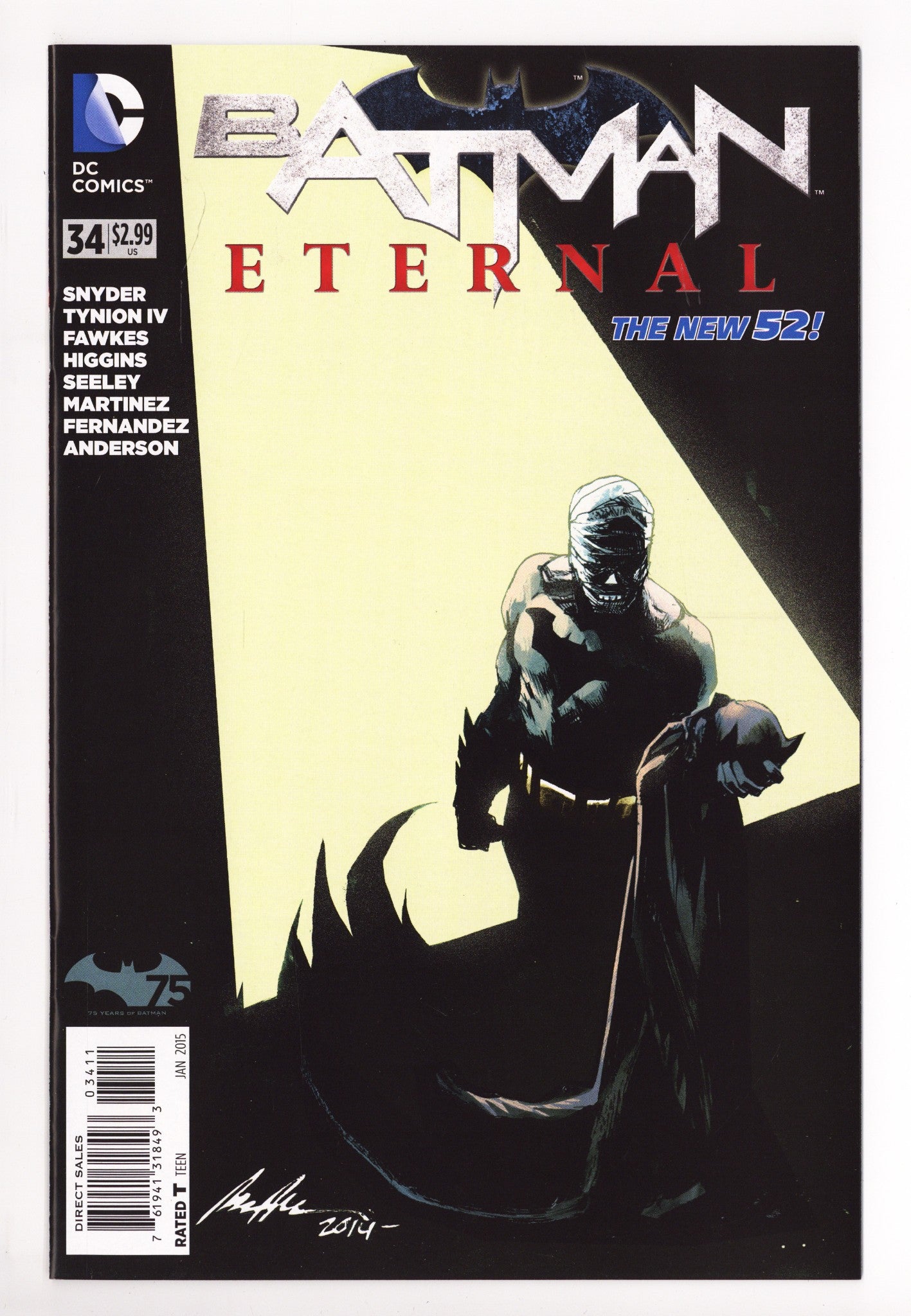 Batman Eternal 34 High Grade (2015) 