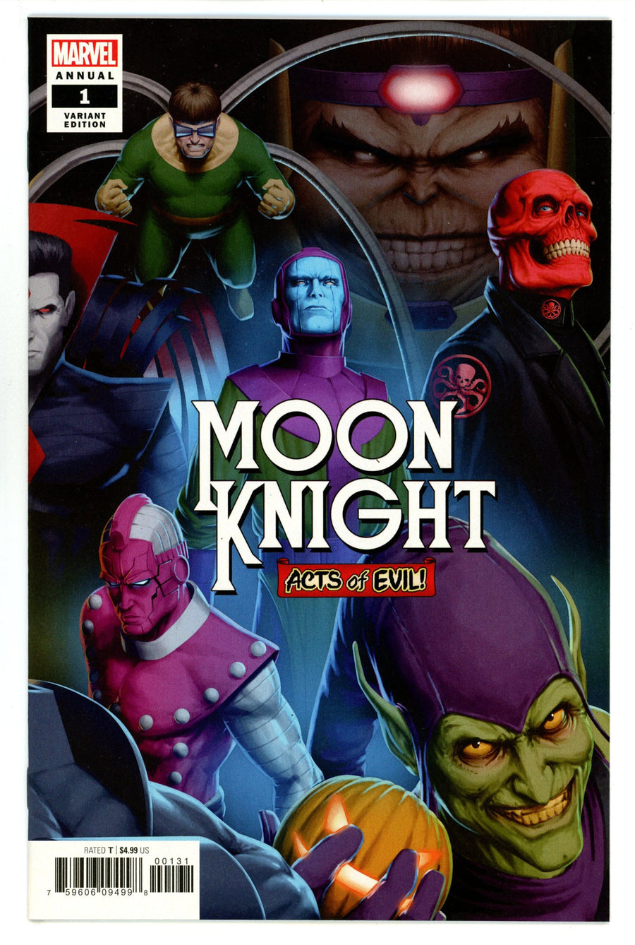 Moon Knight Annual Vol 8 1 NM- (9.2) (2019) Christopher Variant 