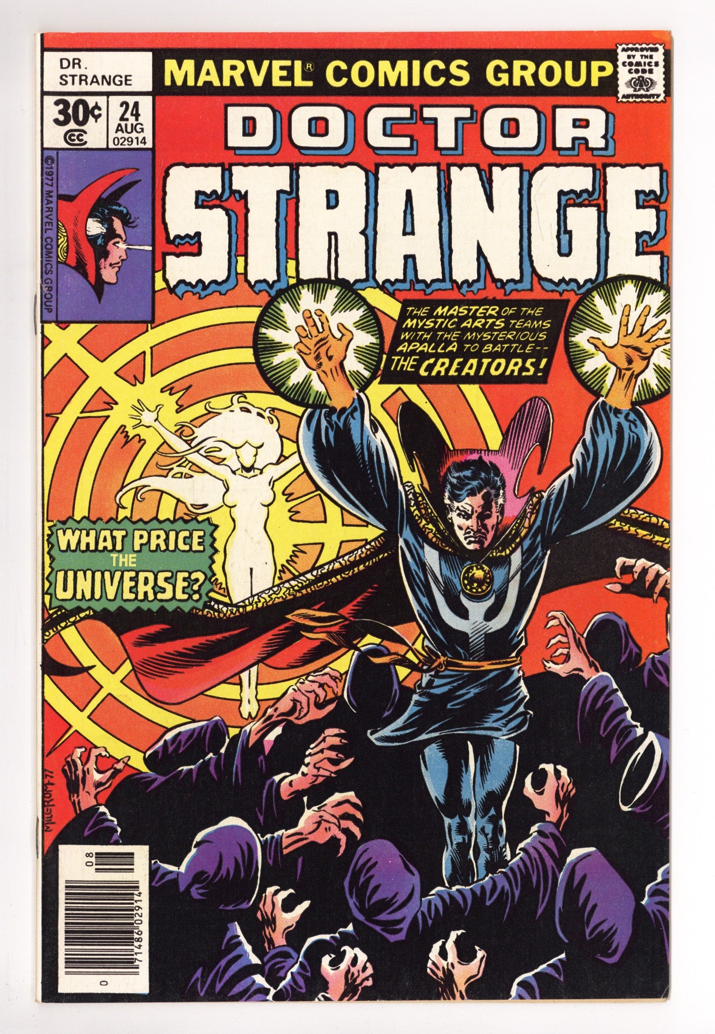 Doctor Strange Vol 2 24 Low Grade (1977) 