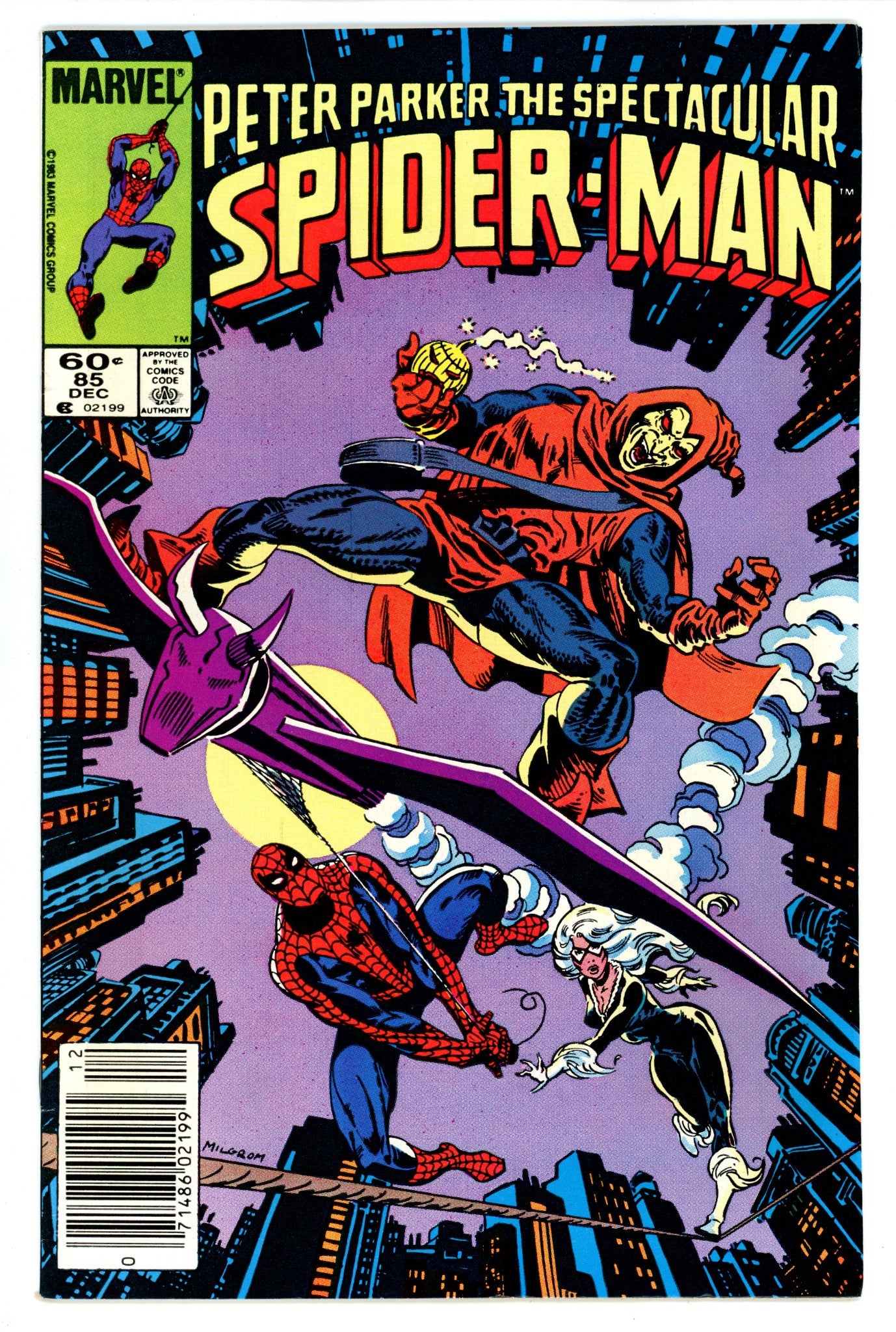 The Spectacular Spider-Man Vol 1 85 FN/VF (7.0) (1983) Newsstand 
