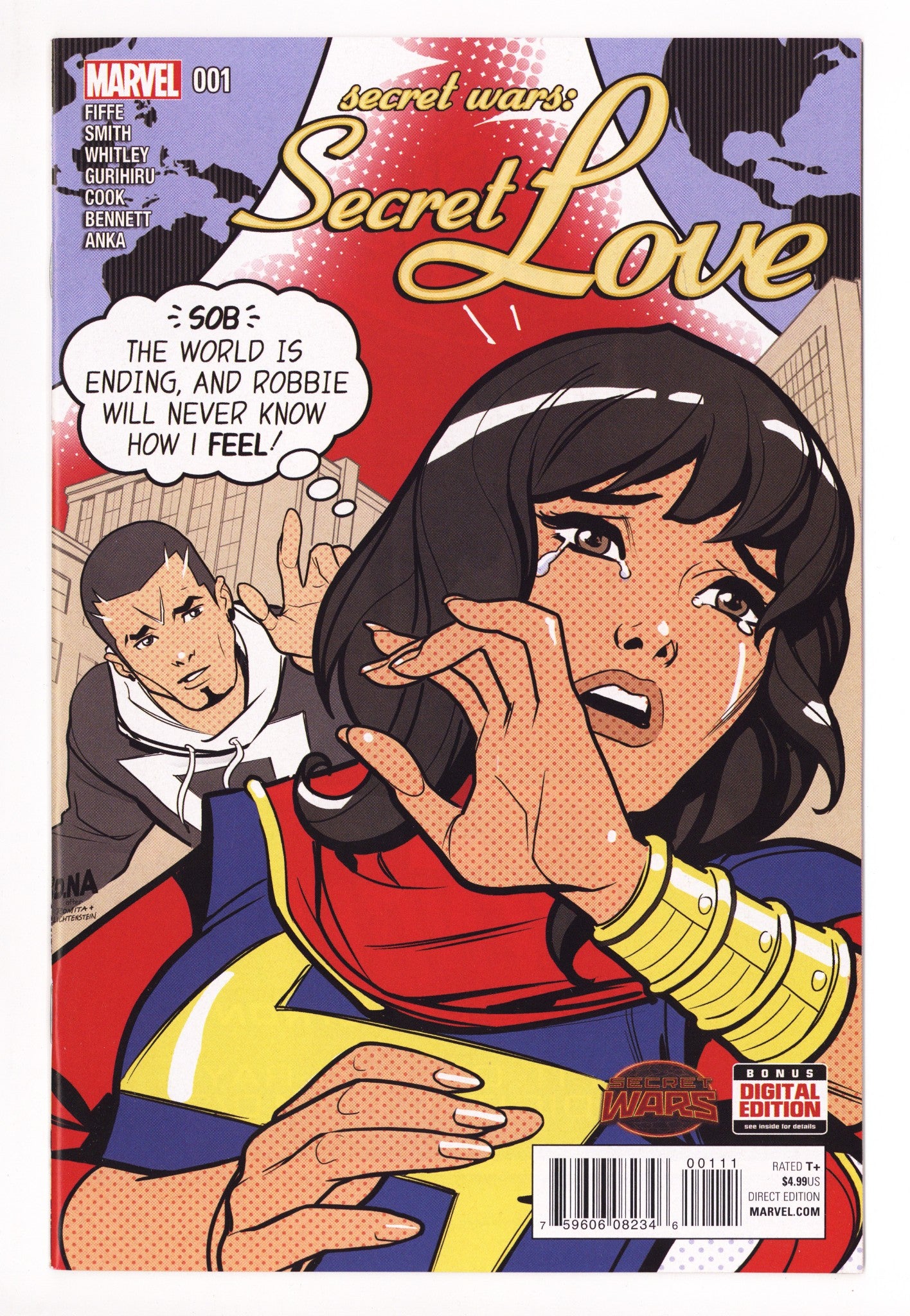 Secret Wars: Secret Love 1 High Grade (2015) 
