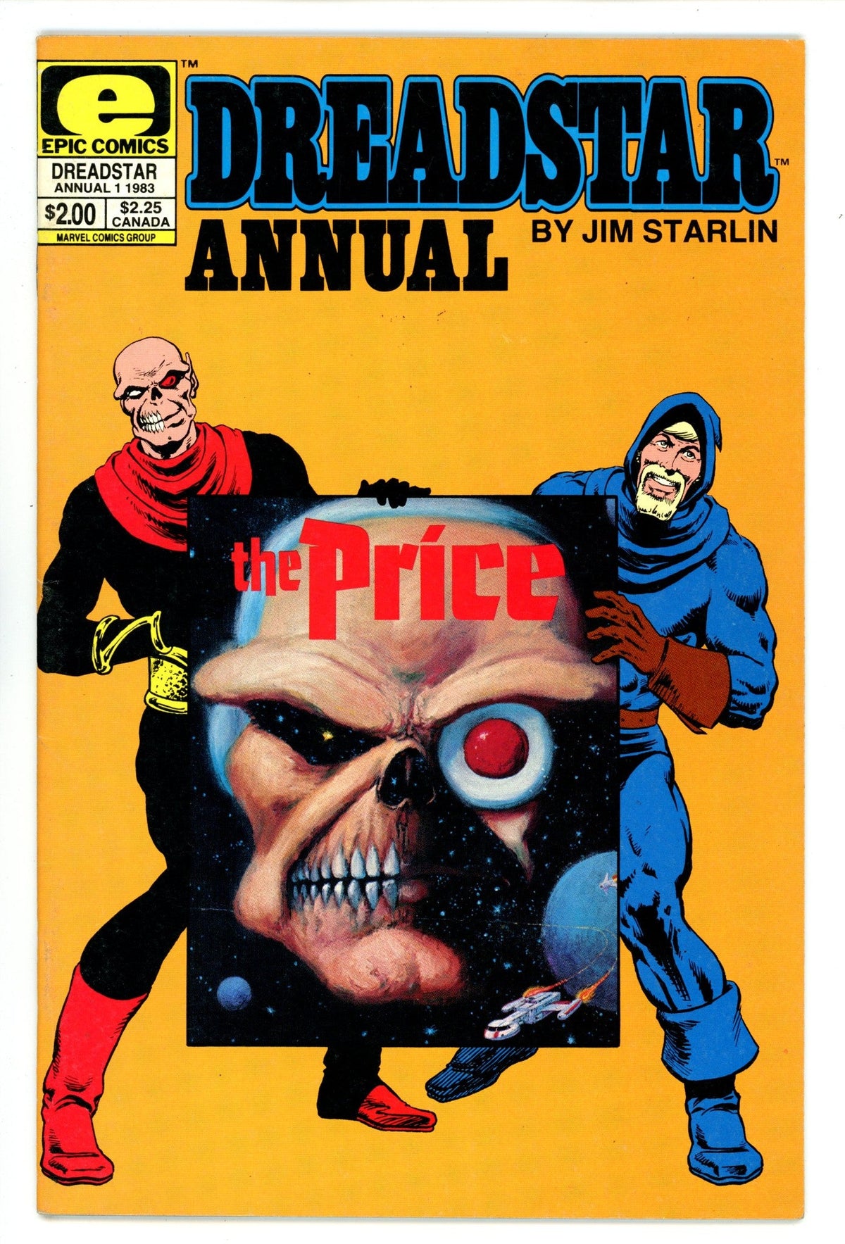 Dreadstar Annual Vol 1 1  Mid Grade   (1983)