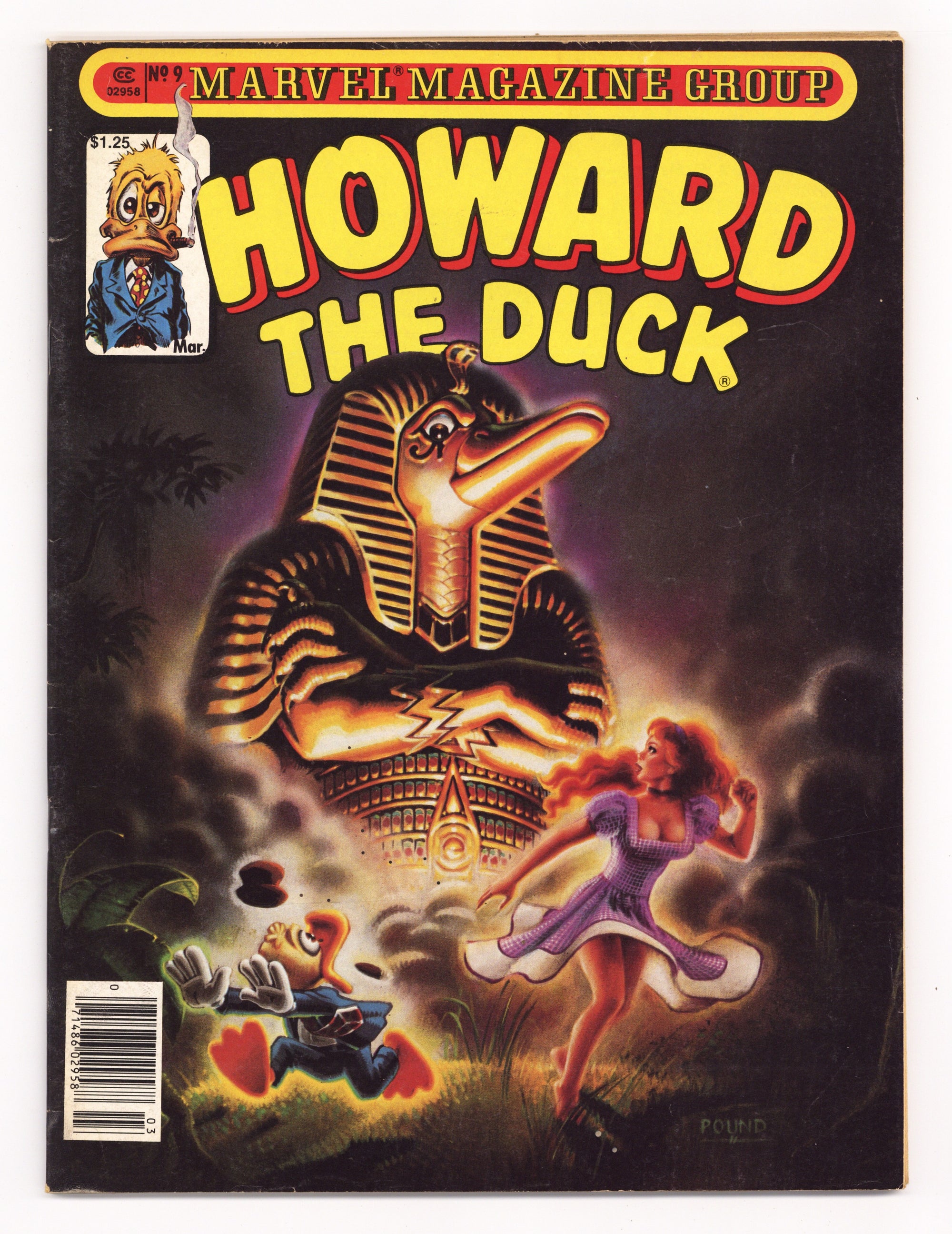 Howard the Duck 9 Low Grade (1981) 