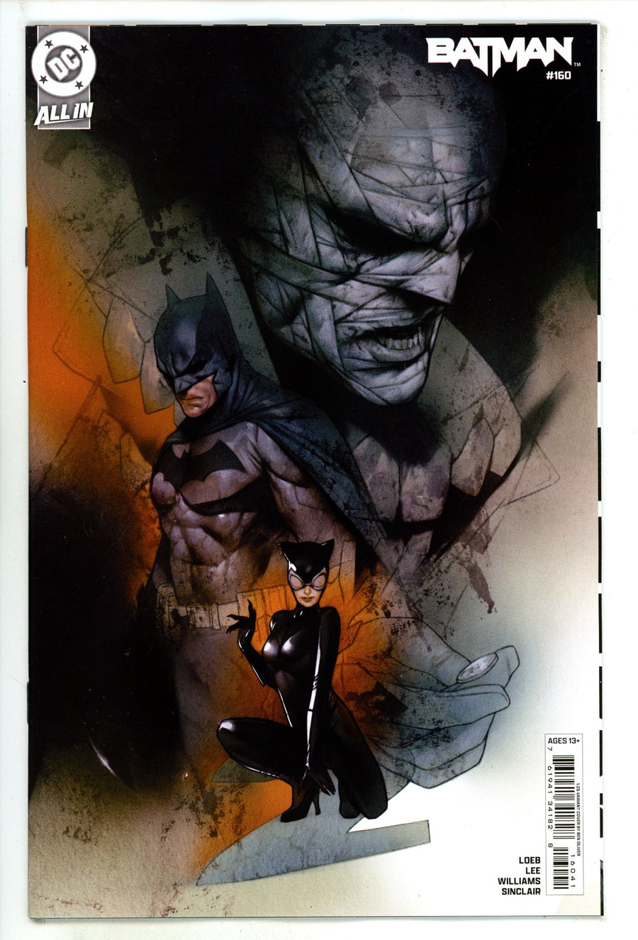 Batman Vol 3 160 Oliver Incentive Variant NM (2025)