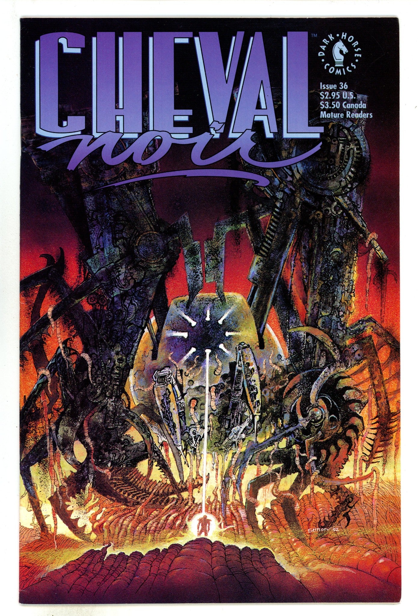 Cheval Noir 36 VF (8.0) (1992) 