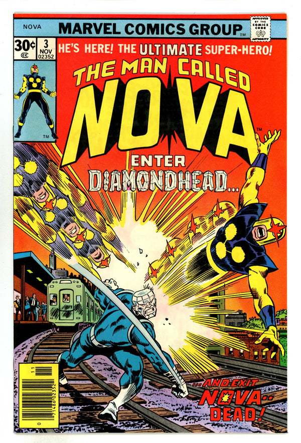 Nova Vol 1 3 VF/NM (9.0) (1976)