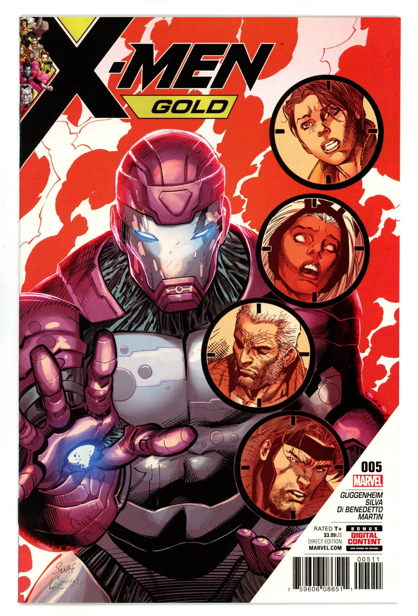 X-Men: Gold Vol 2 5 High Grade (2017) 