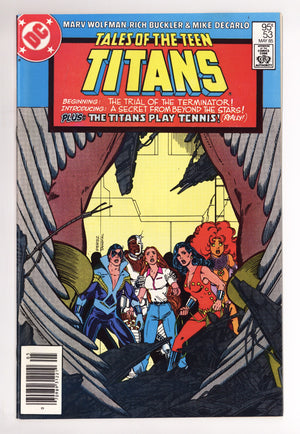 Tales of the Teen Titans 53 NM- (9.2) (1985) Canadian Price Variant
