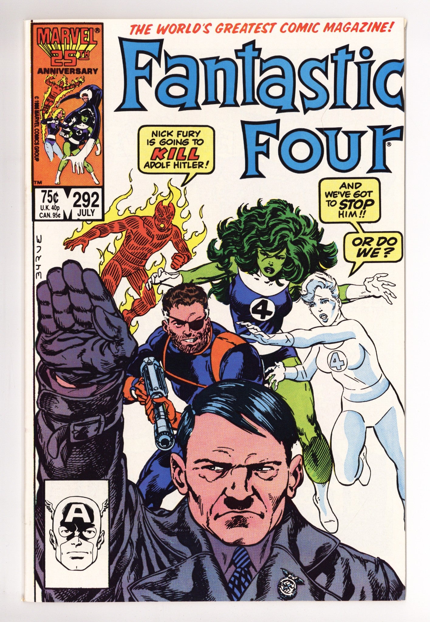 Fantastic Four Vol 1 292 High Grade (1986) 