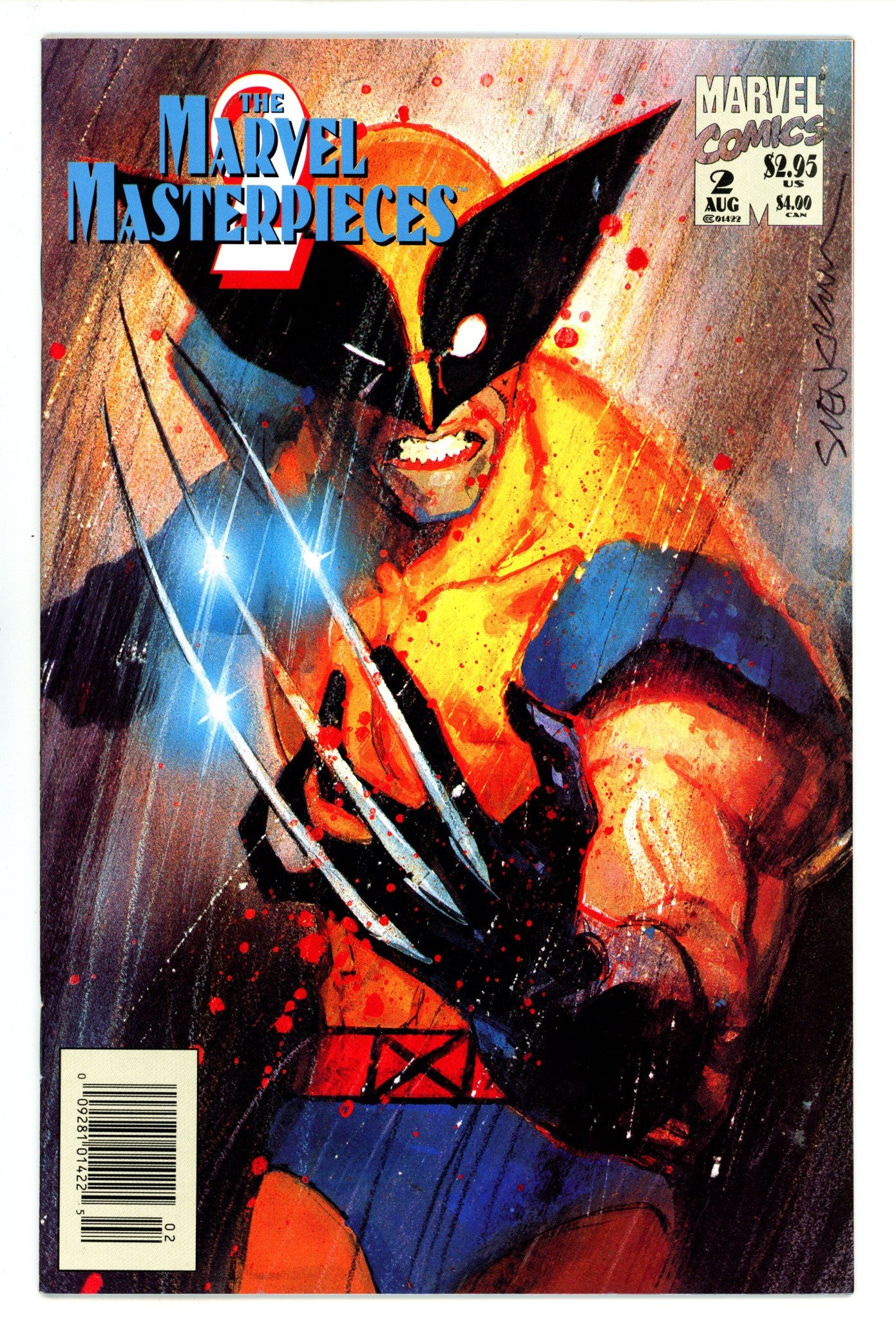 The Marvel Masterpieces 2 Collection 2 VF/NM (9.0) (1994) Newsstand 