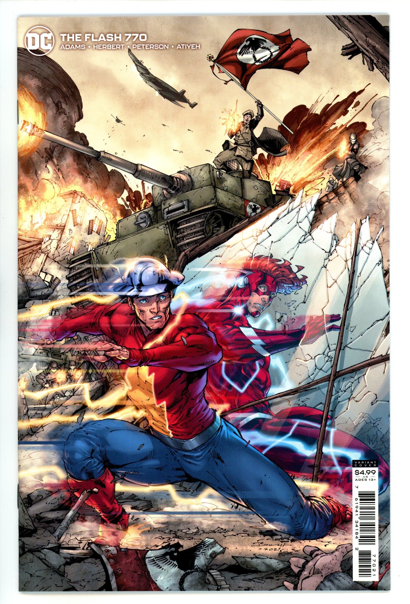 The Flash Vol 5 770 High Grade (2021) Booth Variant 