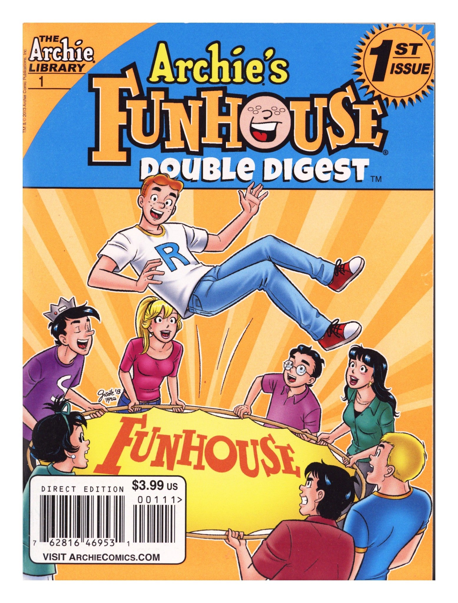Archie's Funhouse Double Digest 1 High Grade (2014) 