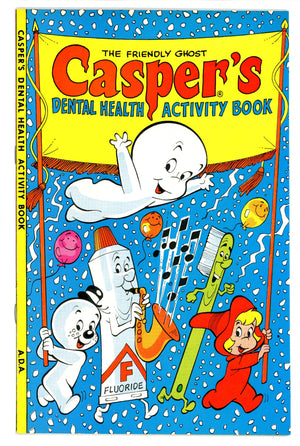 Casper's Dental Health Activity Book G-46 NM- (9.2) (1977) 
