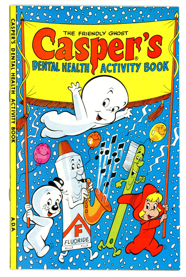 Casper's Dental Health Activity Book G-46 NM- (9.2) (1977)