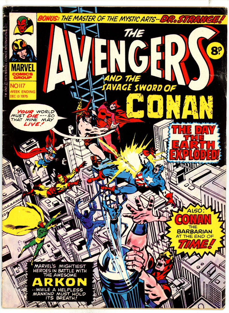The Avengers 117 VG/FN (5.0) (1975) 