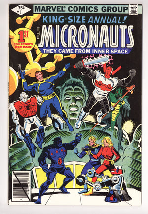 Micronauts Annual Vol 1 1 Mid Grade (1979)